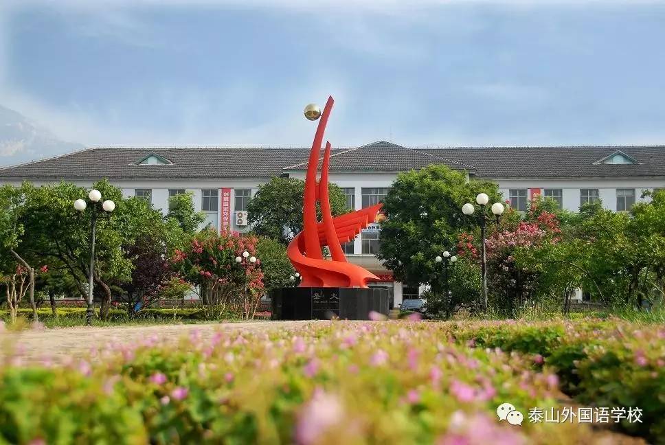 泰山外国语学校初中小学双学段在线报名开始了